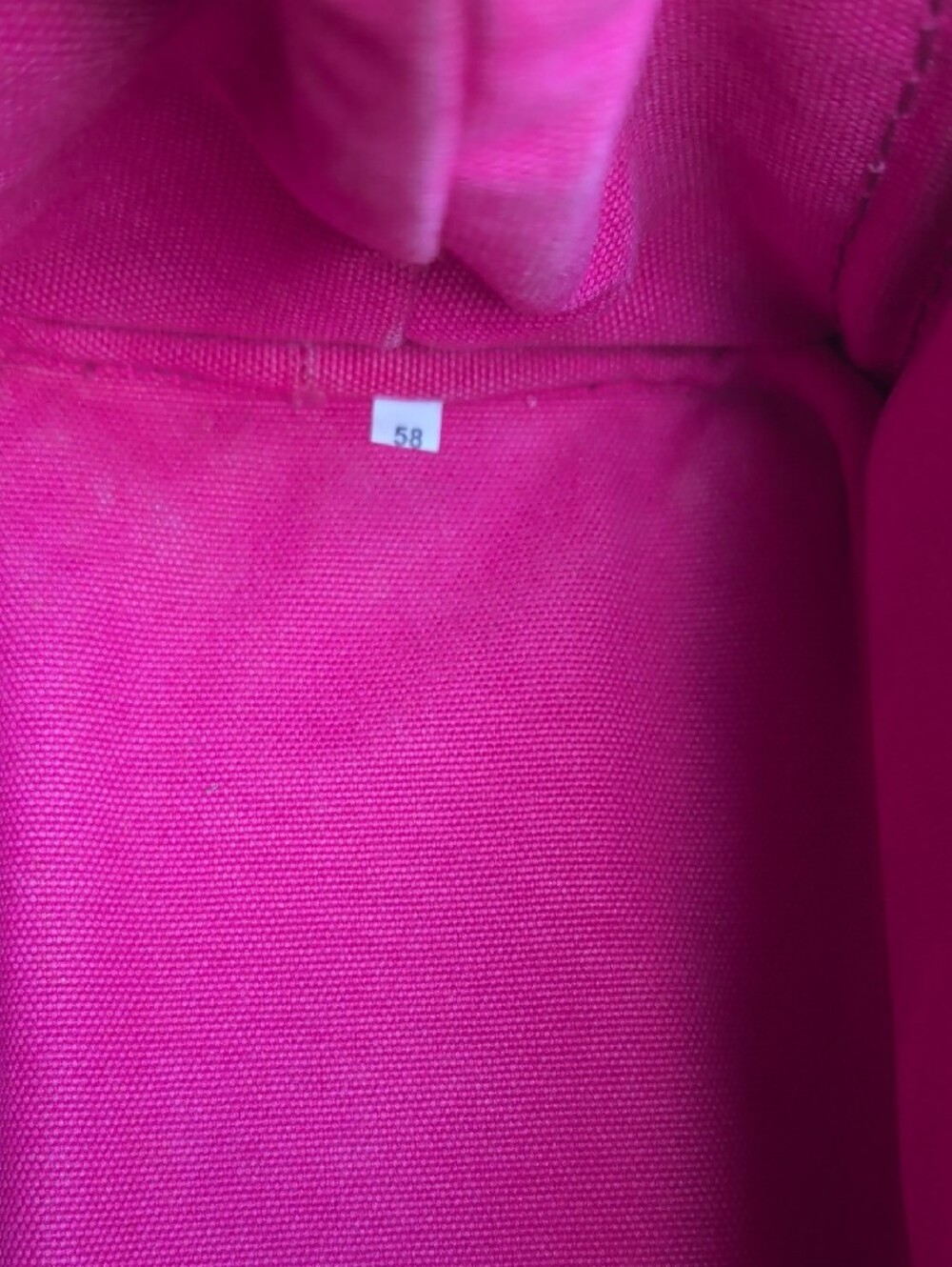 PRADA Pink Canapa Canvas PM Tote With Strap - Picture 8 of 16